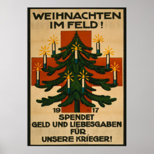 Póster Weihnachten Im Feld
