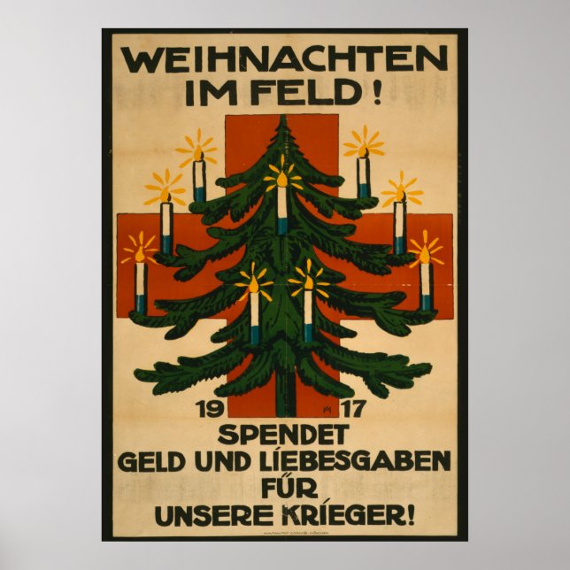 Póster Weihnachten Im Feld (Frente)