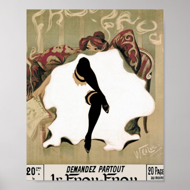 Póster Weiluc - Le Frou-Frou (Frente)