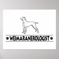 Weimaraner humorístico