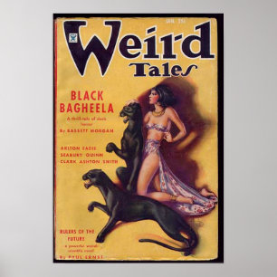 Póster weird tales art