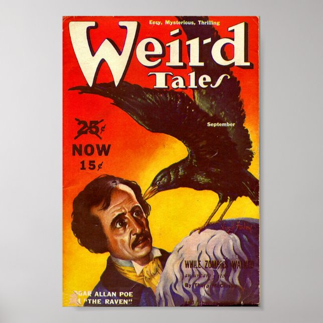 Póster Weird Tales Comic Poster Septiembre4 (Frente)