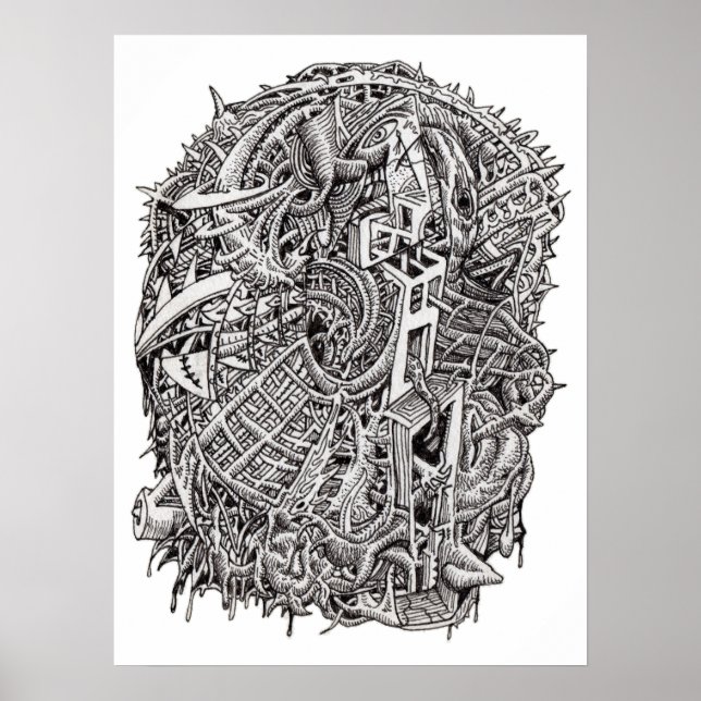 Póster Weirdhead, de Brian Benson, poster (Frente)