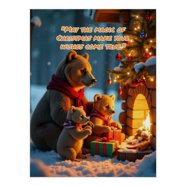 PÓSTER WELCOME CHRISTMAS 2 ESPECTACULAR POSTER. (Anverso)