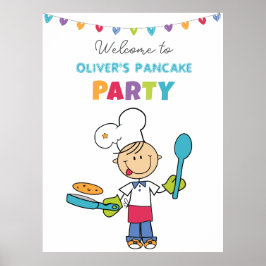 Póster Welcome to Pancake Party Poster