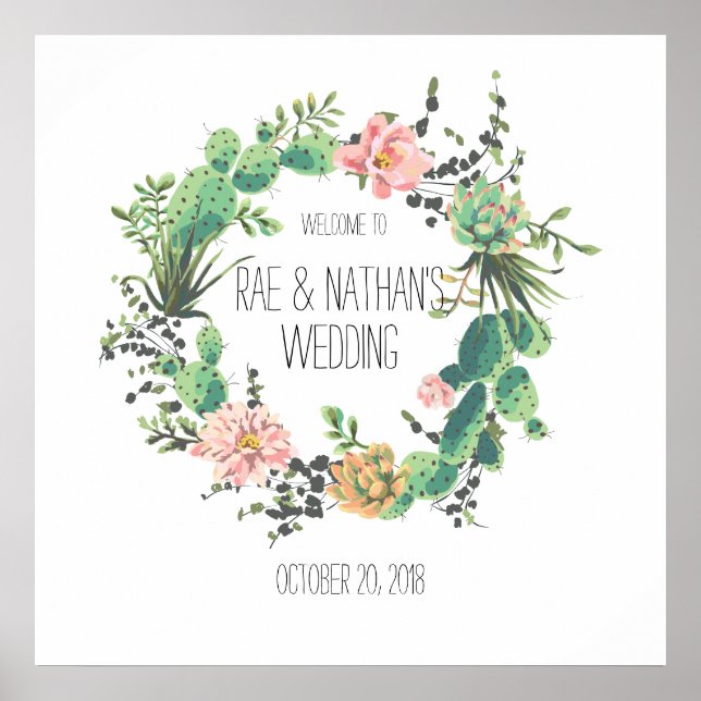 Póster Welcome to Wedding (Frente)