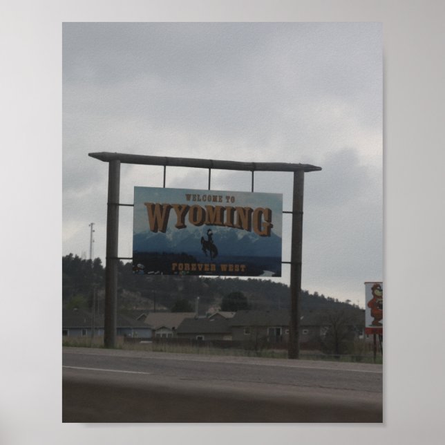 Póster Welcome to Wyoming (Frente)