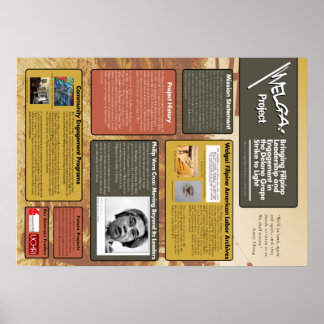 Póster ¡Welga! Proyecto