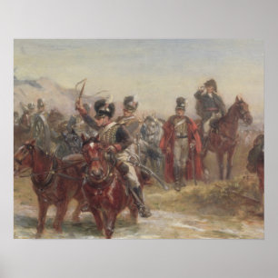 Póster Wellington in Spain (oil on panel) (pair of 124470