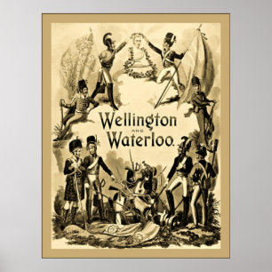 Póster Wellington y Waterloo