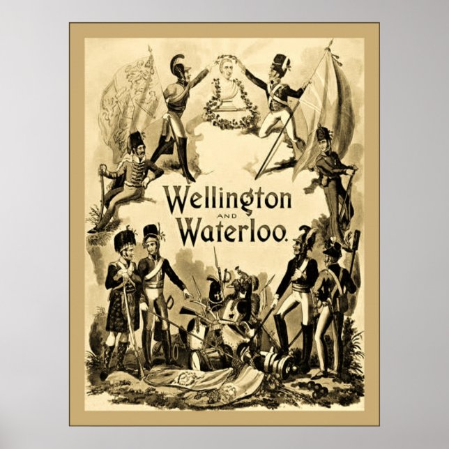 Póster Wellington y Waterloo (Frente)