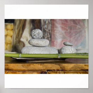 Póster Wellness - Steine