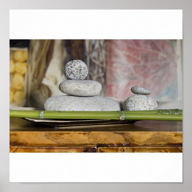 Póster Wellness - Steine (Frente)