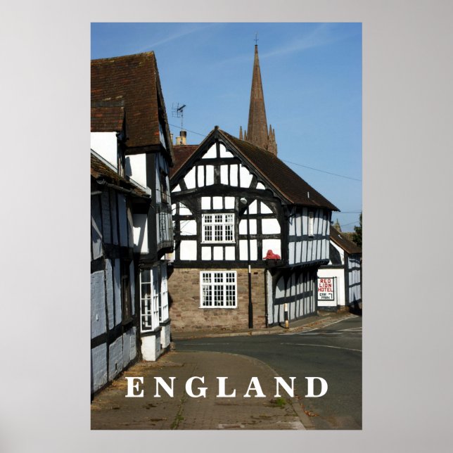 Póster Weobley, Herefordshire (Frente)