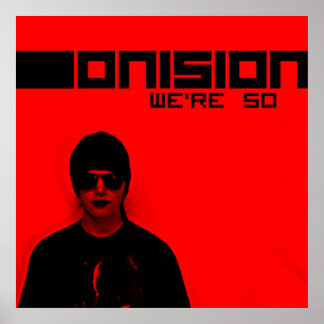 Póster We're So Poster