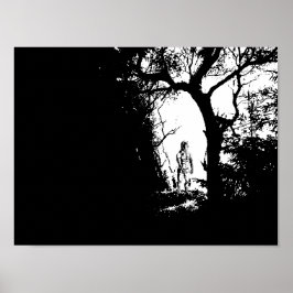 Póster Werewolf en Poster forestal