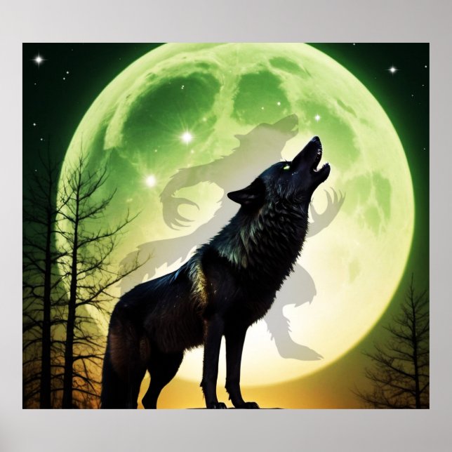 Póster Werewolf Howl (Frente)