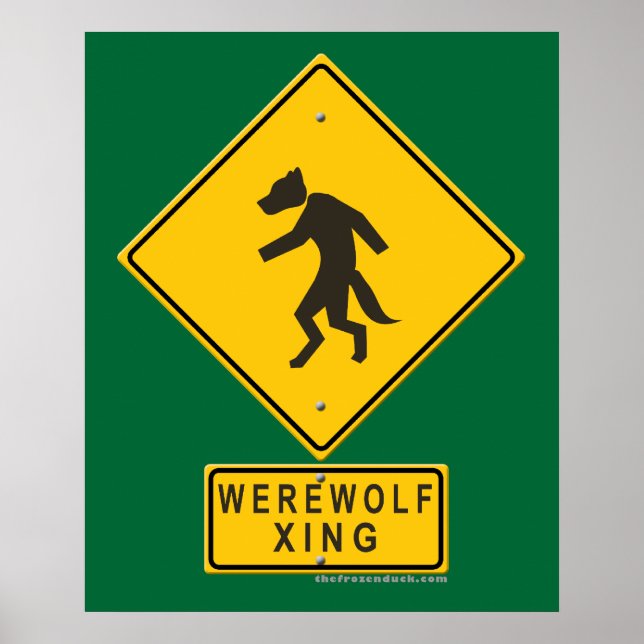 Póster Werewolf XING (Frente)