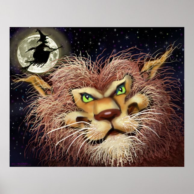 Póster Werewolf y Poster de luna llena (Frente)