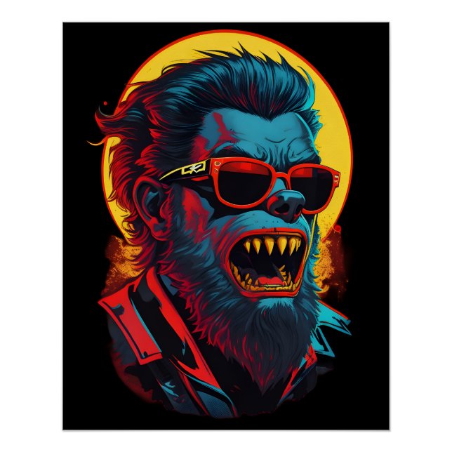 Póster Werewolves Zombie (Anverso)