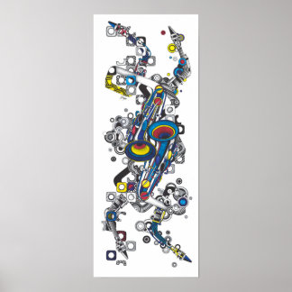 Póster Wess Anderson A Colloquial Dream