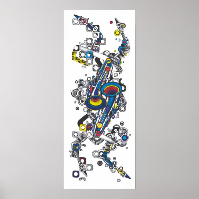 Póster Wess Anderson A Colloquial Dream (Frente)