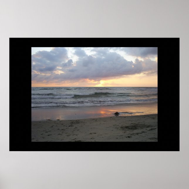 Póster West Coast Sunset (Frente)