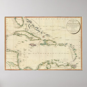 Póster West India Islands 3