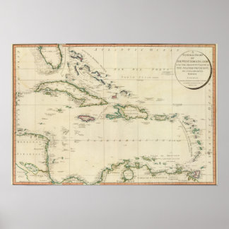 Póster West India Islands 3