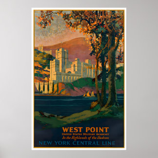 Póster West Point Art Military Academy Print New York