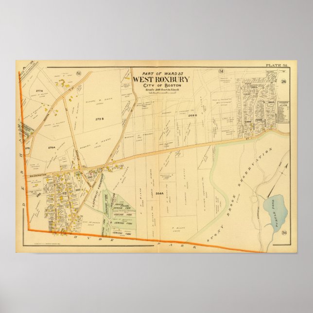 Póster West Roxbury, Massachusetts (Frente)