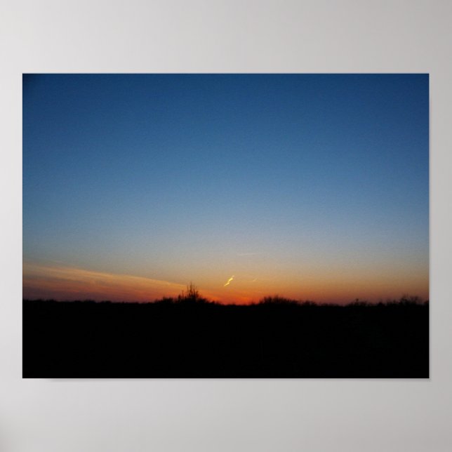 Póster West Texas Sunset (Frente)