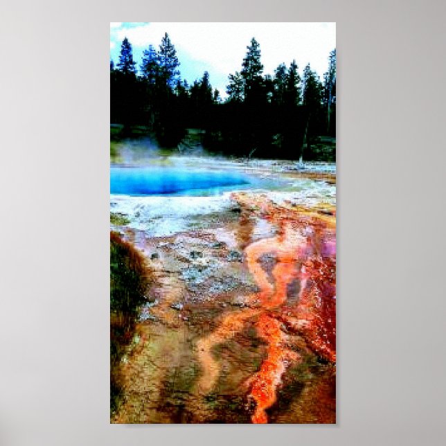 Póster West Thumb Yellowstone (Frente)