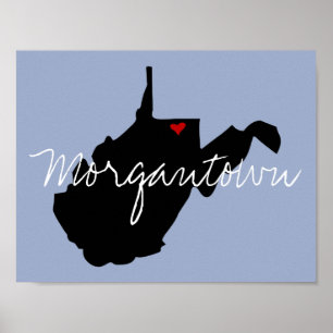 Póster West Virginia Town