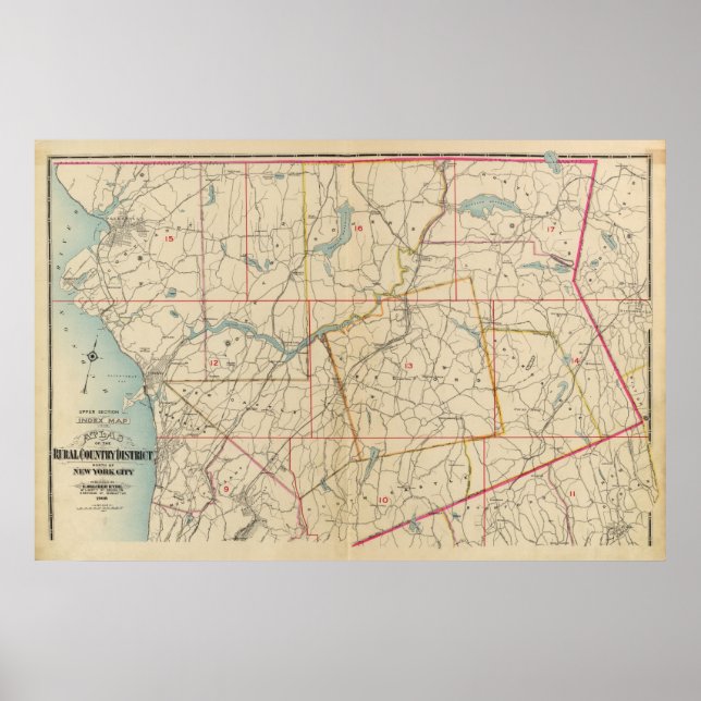 Póster Westchester County, New York 2 (Frente)