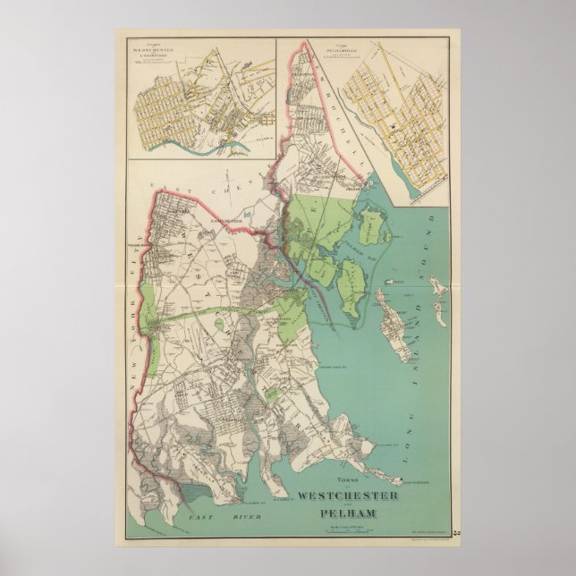 Póster Westchester, Pelham (Frente)