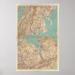 Póster Westchester y Queens