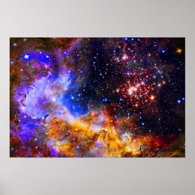 Póster Westerlund 2 en Carina Constellation Space Picture (Frente)