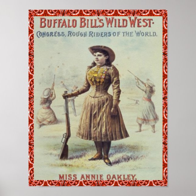 Póster Western Annie Oakley (Frente)