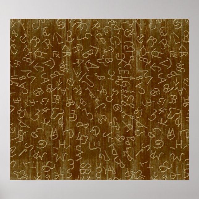 Póster Western Cattle Brands (Frente)