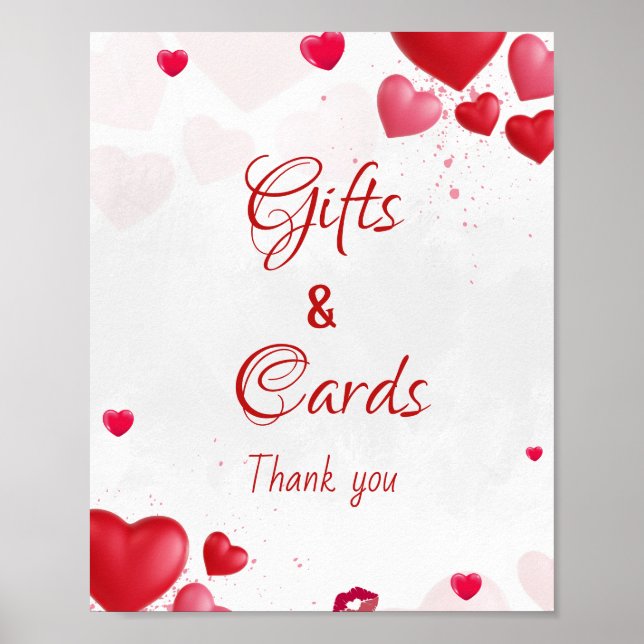 Póster Western Gifts and Cards Bridal Shower  Sign (Frente)