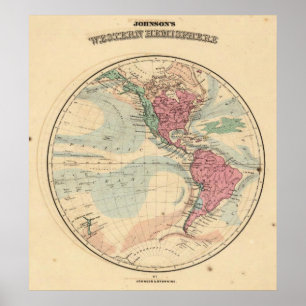 Póster Western Hemisphere 14