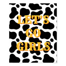 Póster Western, Let's Go Girls, Arte de Pared de P