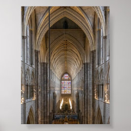 Póster Westminister abbey