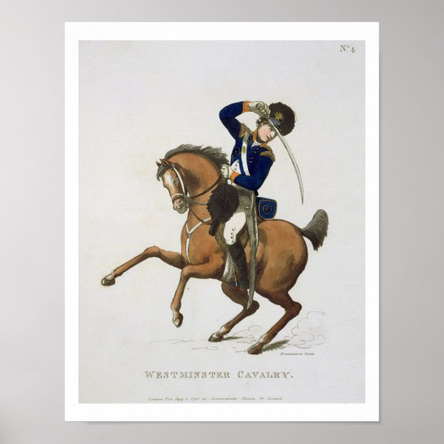 Póster Westminster Cavalry Volunteer, plato 4 de 'Leal (Frente)