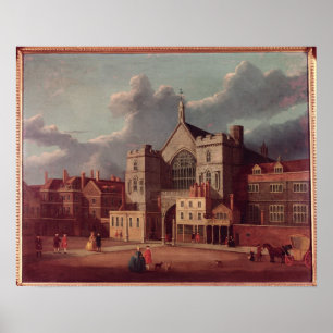 Póster Westminster Hall y New Palace Yard