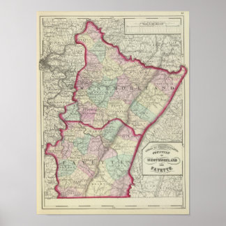 Póster Westmoreland, Fayette