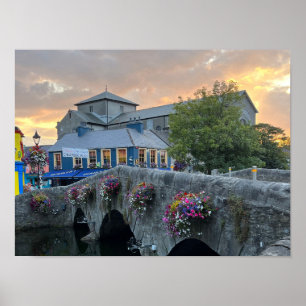 Póster Westport County Mayo Ireland Europe