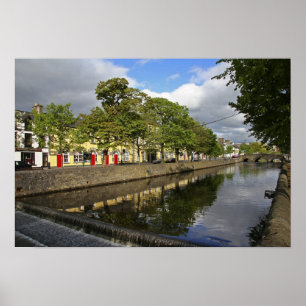 Póster Westport, Irlanda. La ciudad atlántica de