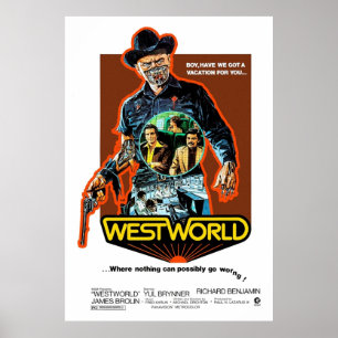 Póster Westworld 1973